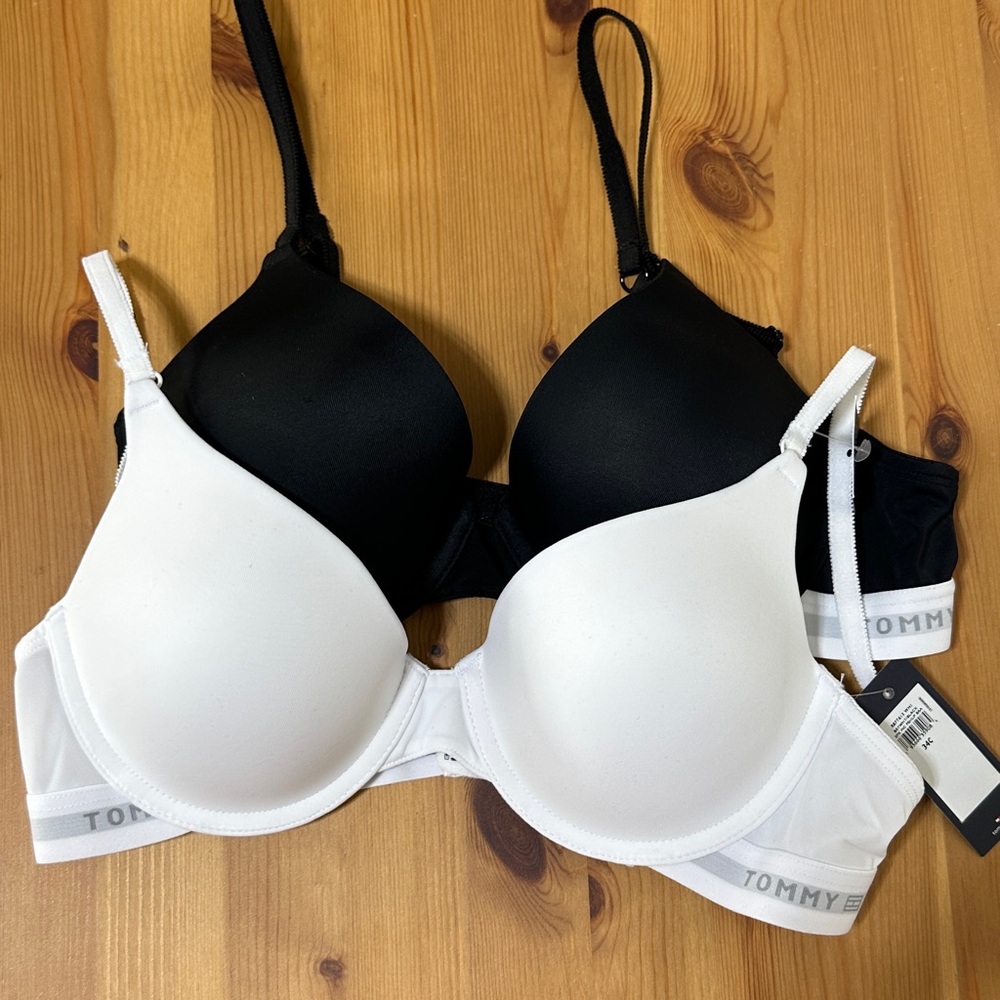 Tommy Hilfiger Black and White Bras